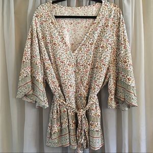 Floral blouse